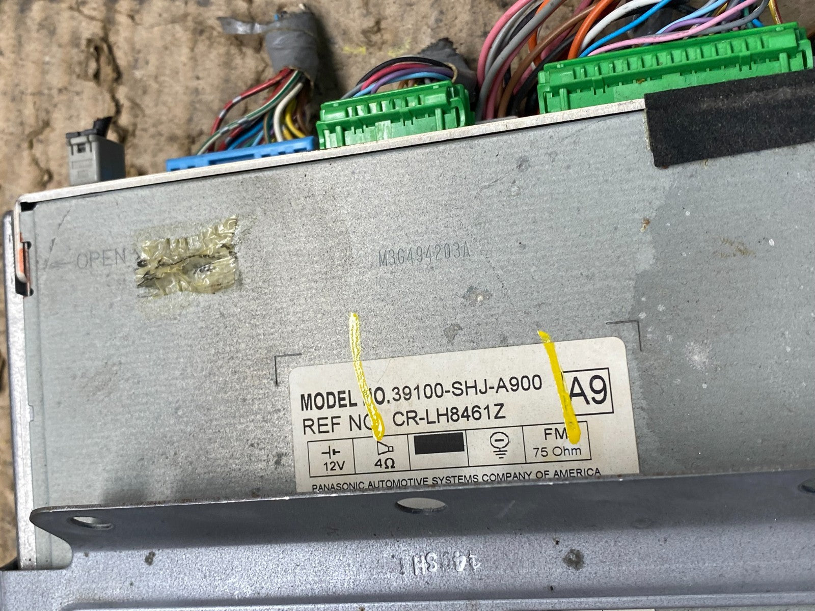 2005 to 2010 Honda Odyssey Am Fm Cd Player Radio Receiver S9054 DG5