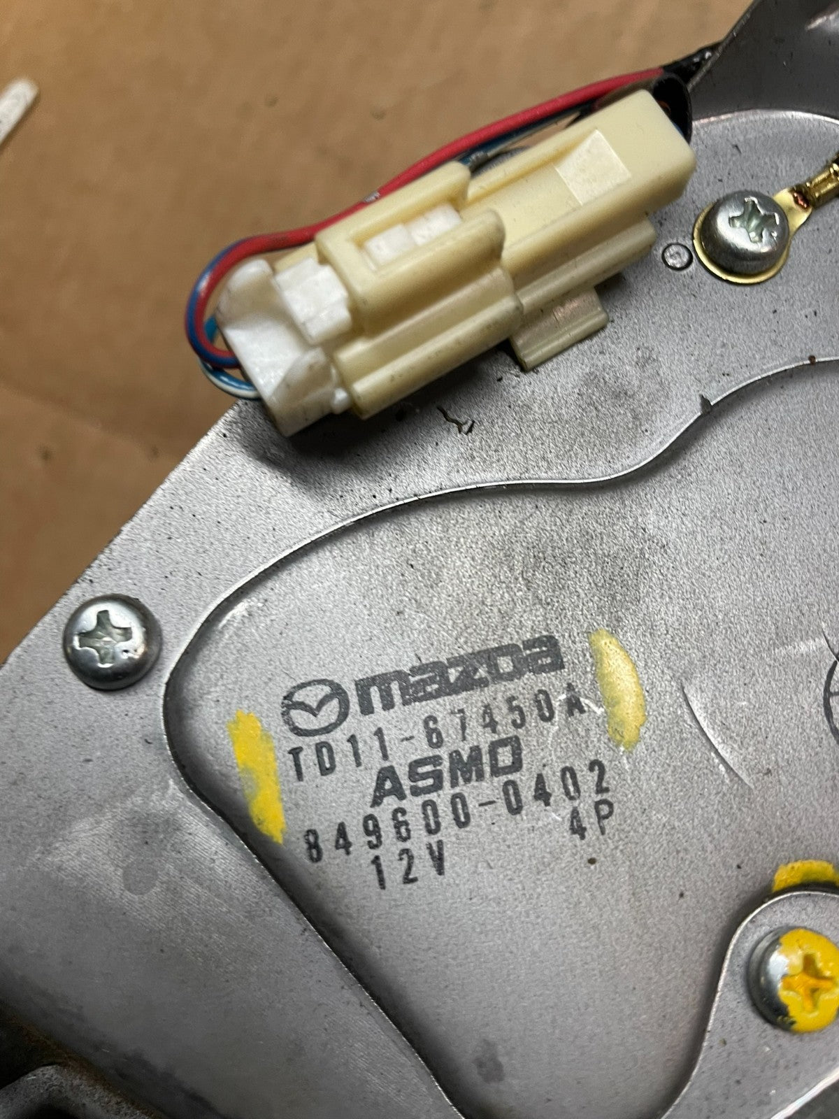 2007 to 2015 Mazda CX-9 CX9 Windshield Rear Wiper Motor aa9015 DG6