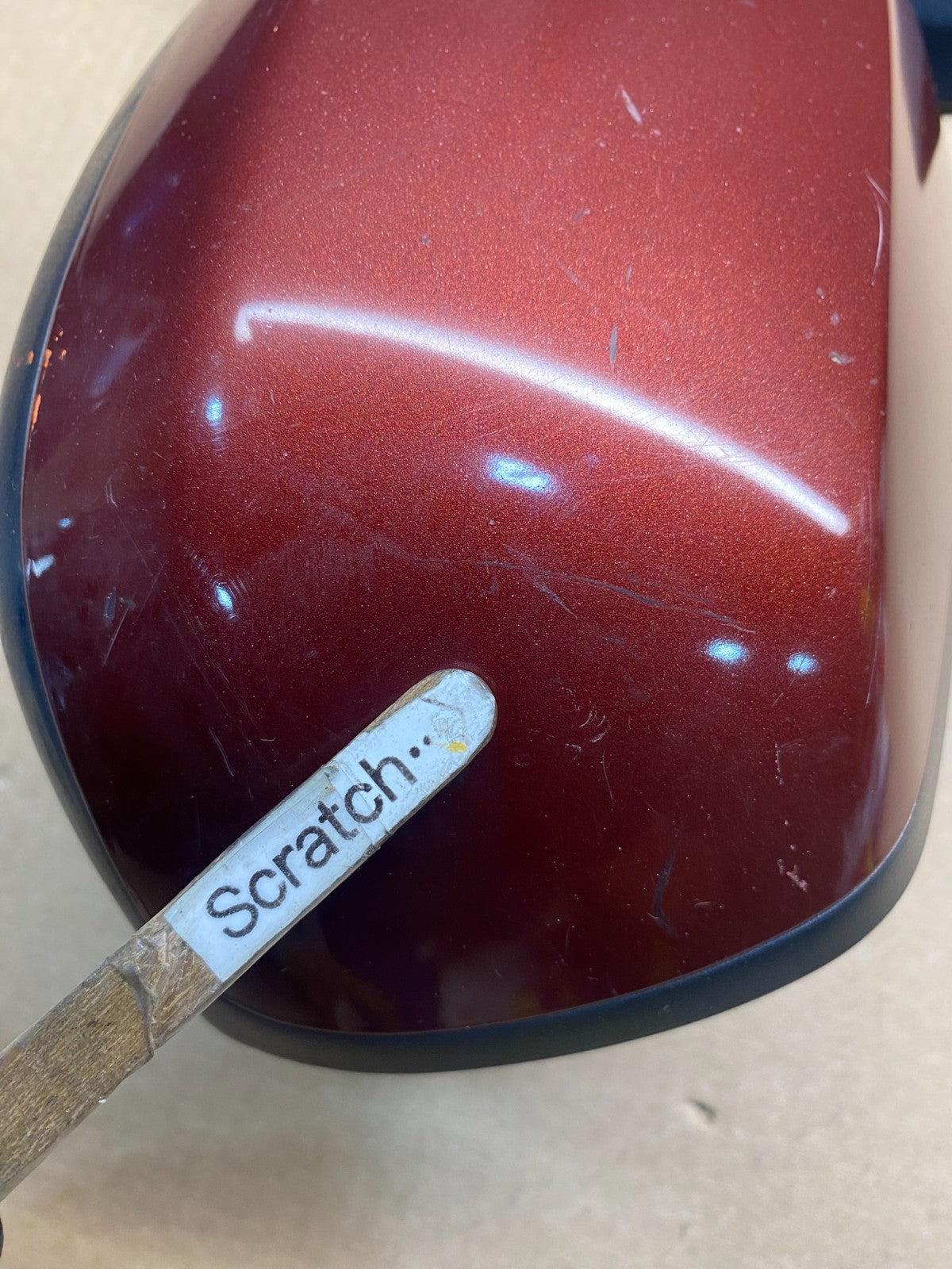 2004 to 2009 Mazda 3 Left Driver LH Side View Door Mirror AE8633 DW6