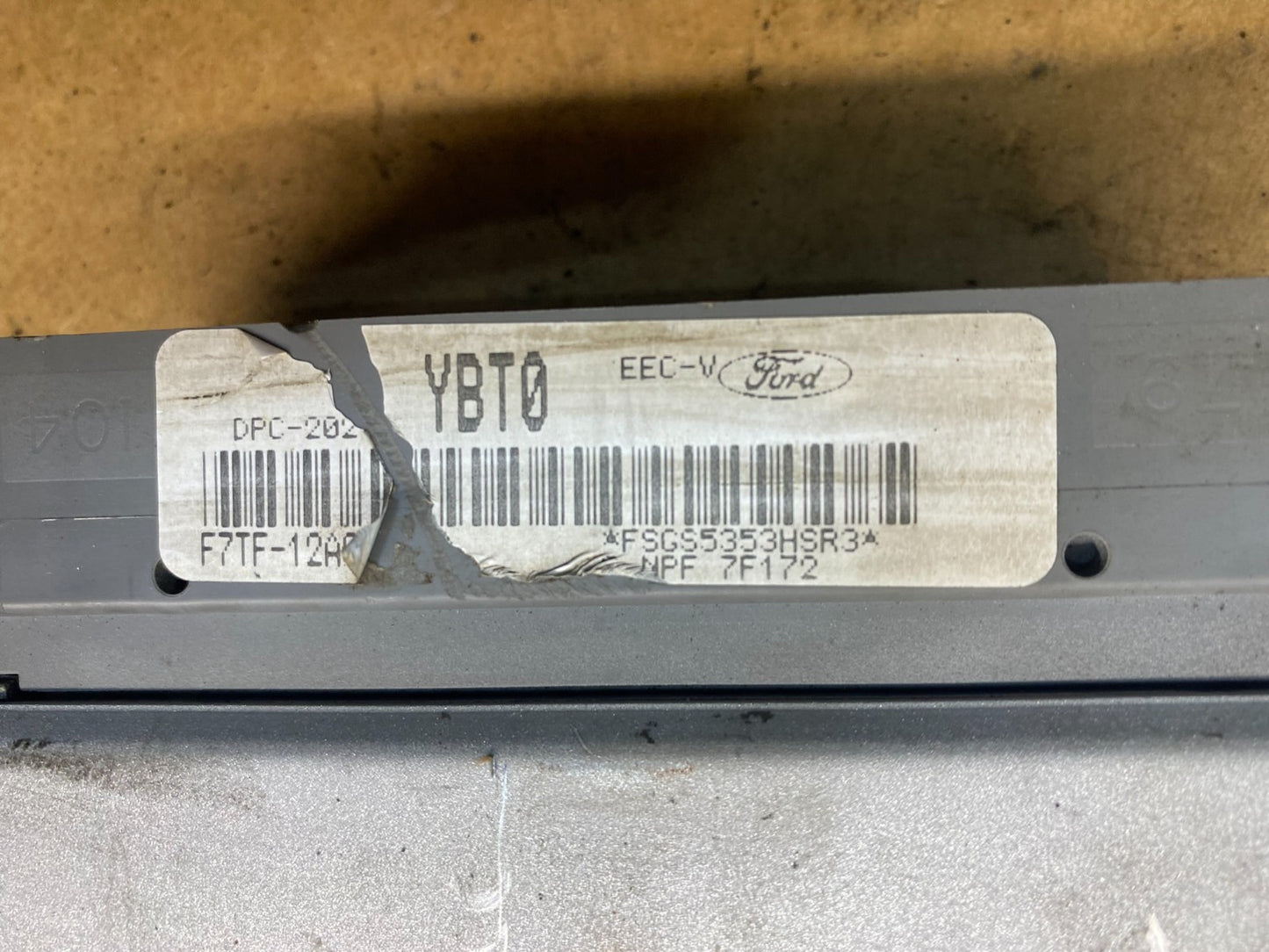 1996 1997 Ford Truck F250 F350 7.3L Engine Control Module Unit ECU ECM ad7495 DG2