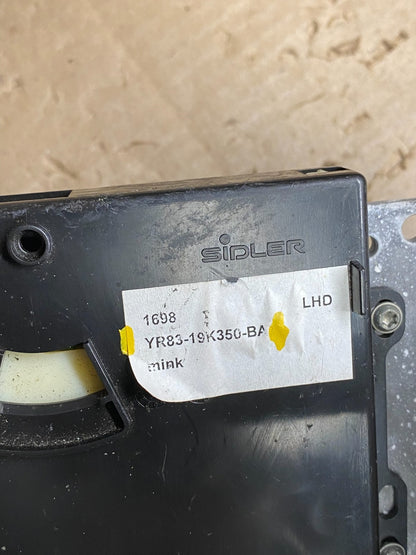 1999 - 2002 Jaguar S-Type Dash Climate A/C Temperature Radio Panel u4833 DG5