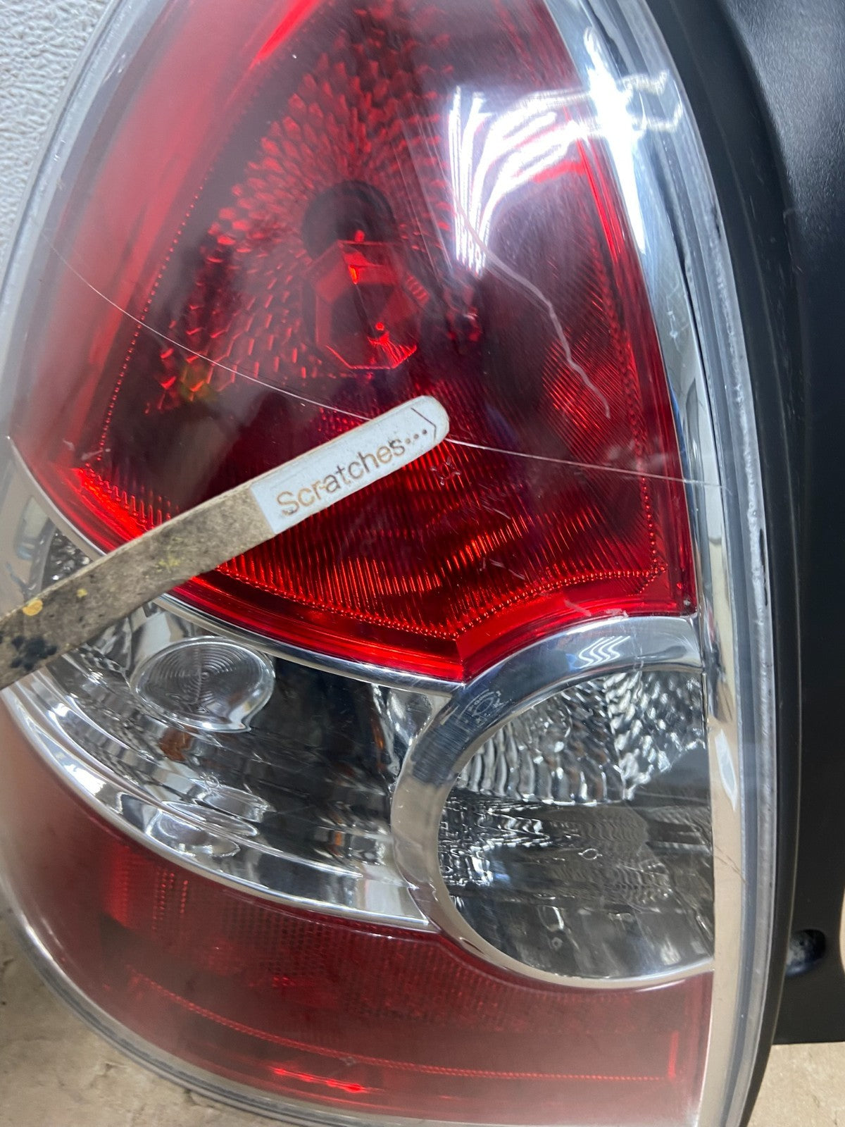 2007-2011 Hyundai Accent Hatchback Left Driver LH Side Tail Light AG5897 DW3