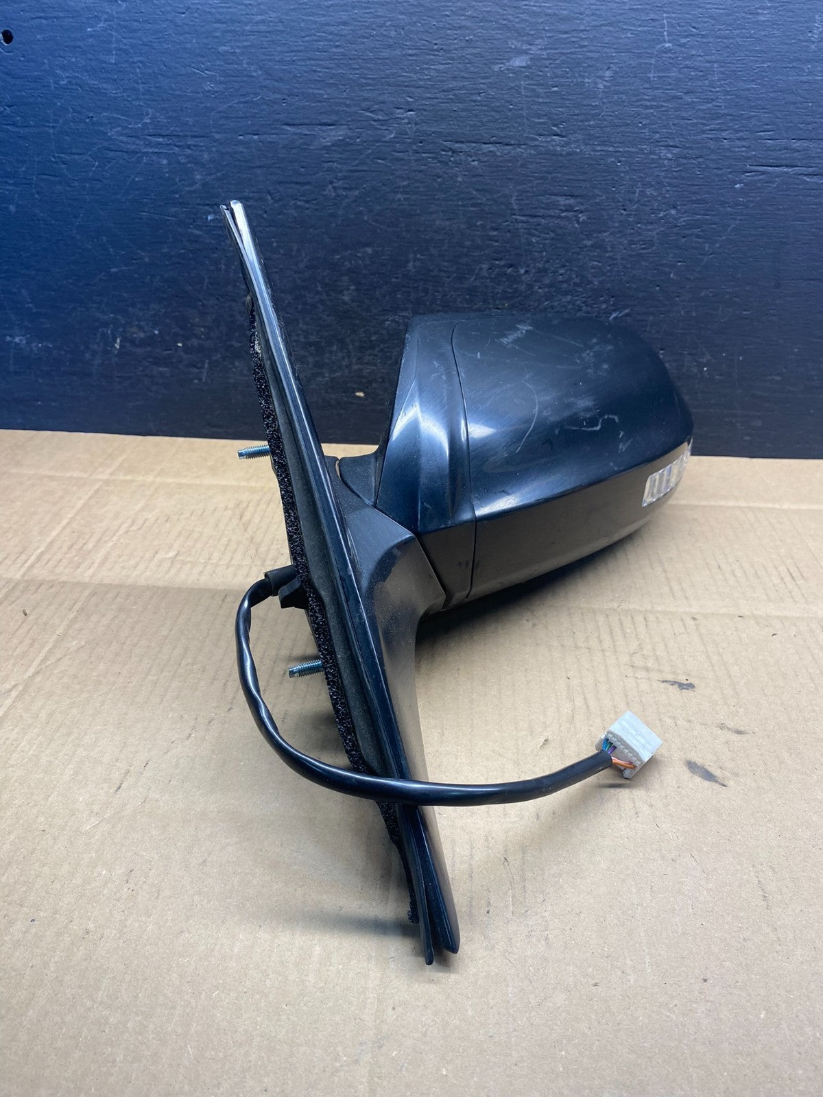 2009 to 2014 Nissan Maxima Left Driver Side View Door Trn Sig Mirror AD5004 DW1