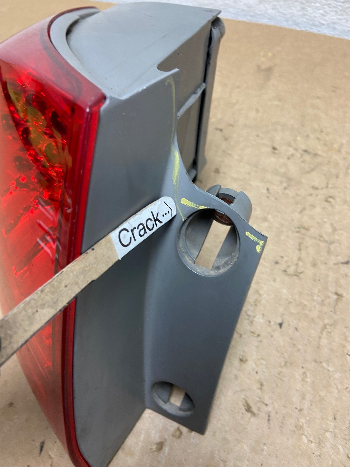 2007 2008 2009 Acura Mdx Left Driver Lh Side Tail Light AI3709 LK4