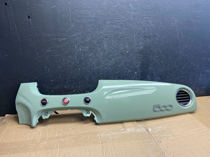 2012 to 2019 Fiat 500 Front Center Dashboard Vent Trim Bezel Blue af2790 DG0