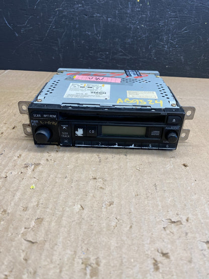 2004 to 2006 Mitsubishi Montero Audio Equipment Radio Receiver AB95240