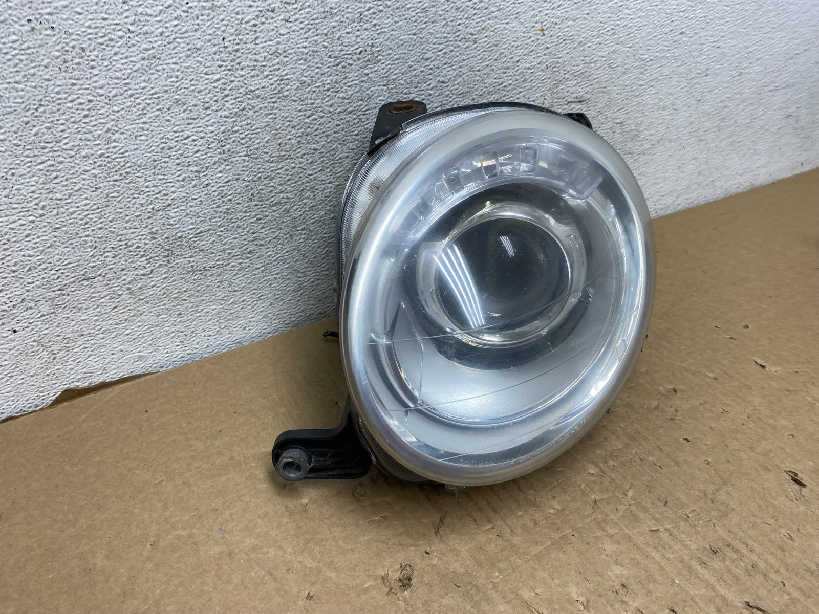 2012 to 2017 Fiat 500 Left Driver LH Halogen Headlight DEPO AF7434 DW2
