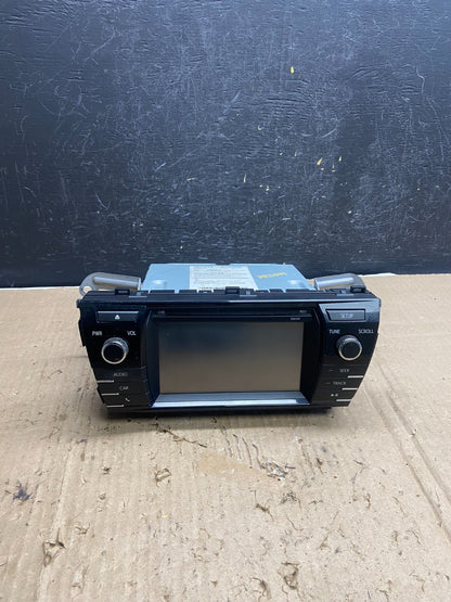 2014 2015 2016 Toyota Corolla AM/FM Radio Cd Scren Display Player AE2077 DG0