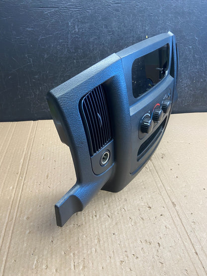 2002 to 2005 Dodge Ram Radio Climate Control Dash Air Vent Bezel Trim AF6296 DG1