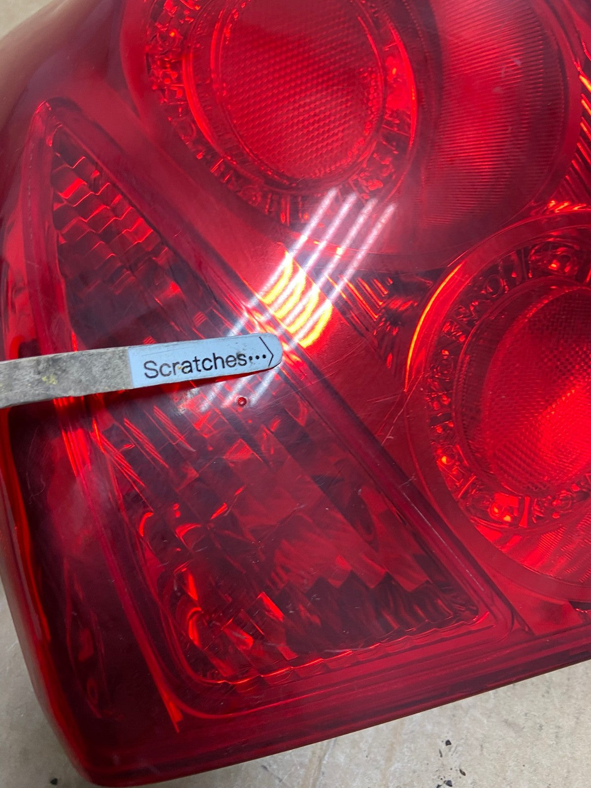 2005 to 2006 Infiniti G35 Right Passenger Side Tail Light AD6140 LK3