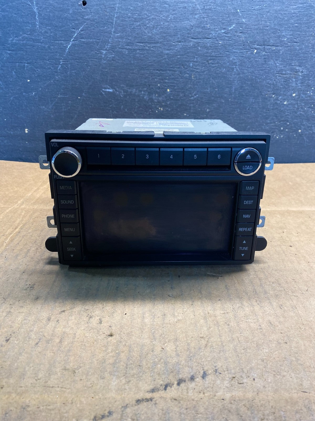 2008 - 2009 Ford Expedition Explorer Radio CD Player Screen Display OE AB3718 DG0