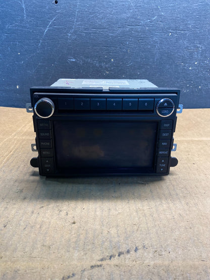 2008 - 2009 Ford Expedition Explorer Radio CD Player Screen Display OE AB3718 DG0