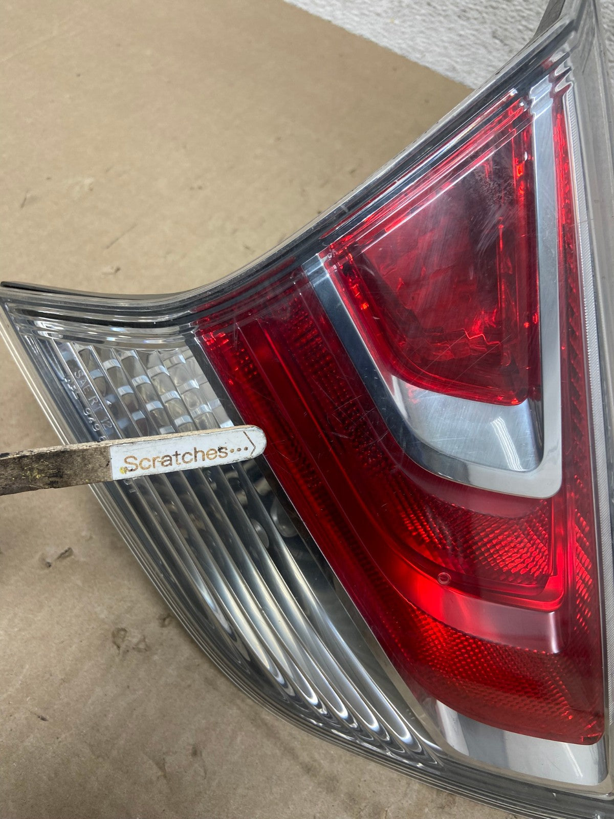 2014-2016 Nissan Rogue Left Driver LH Side Outer Tail Light Inner AI2400 LK3