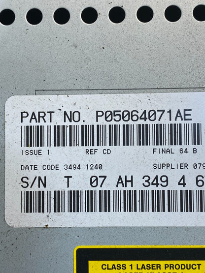 2005-2009 Chrysler Dodge Jeep Ram Radio CD MP3 Receiver AD9415 DG6