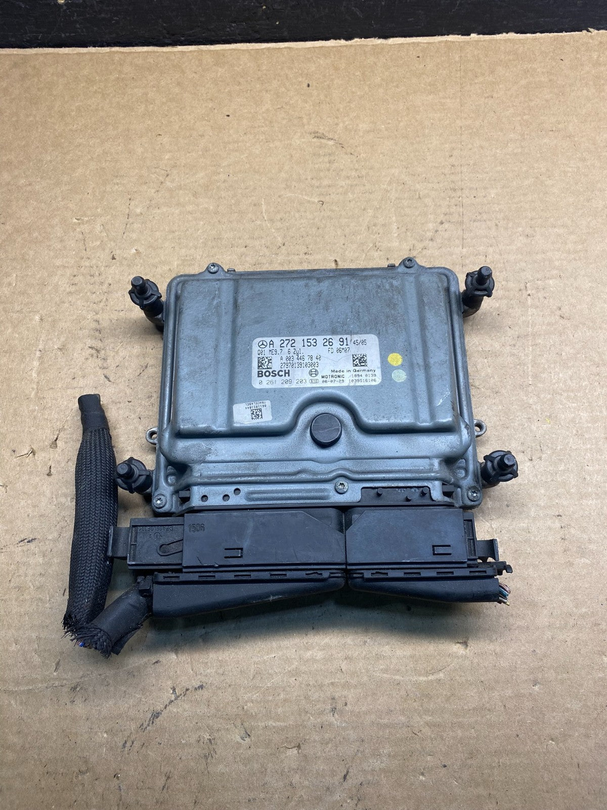 2006 to 2009 Mercedes 3.5L ECU E350 ML350 R350 Engine Computer Module ad9951 DG0