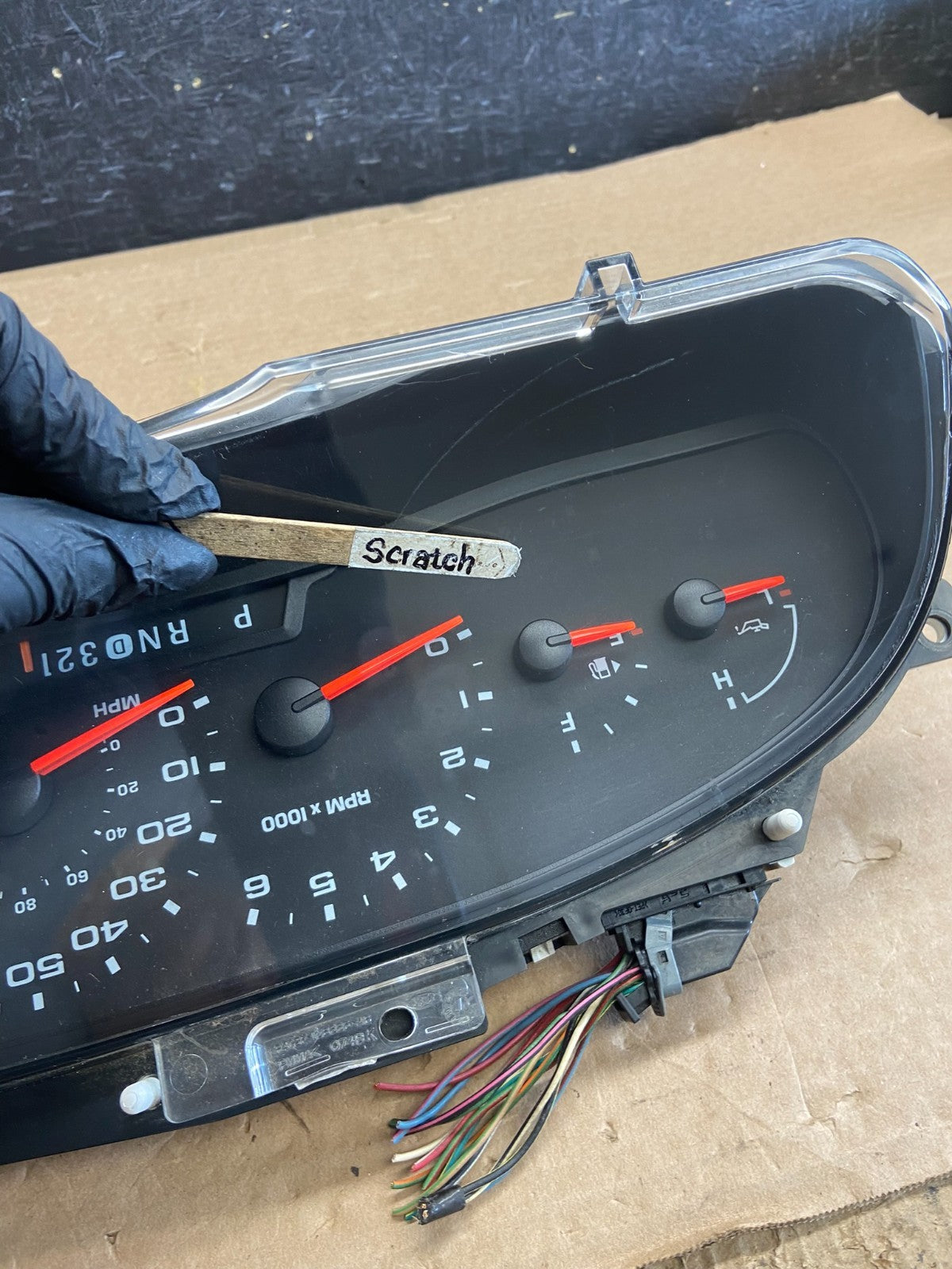 2006 Ford E350 Gauge Speedometer Cluster AF2483 DG3