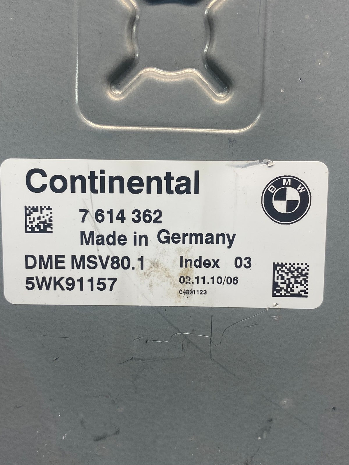 2007 to 2011 Bmw 328i X3 Ecm Ecu Engine Computer Module AG6136 DG2