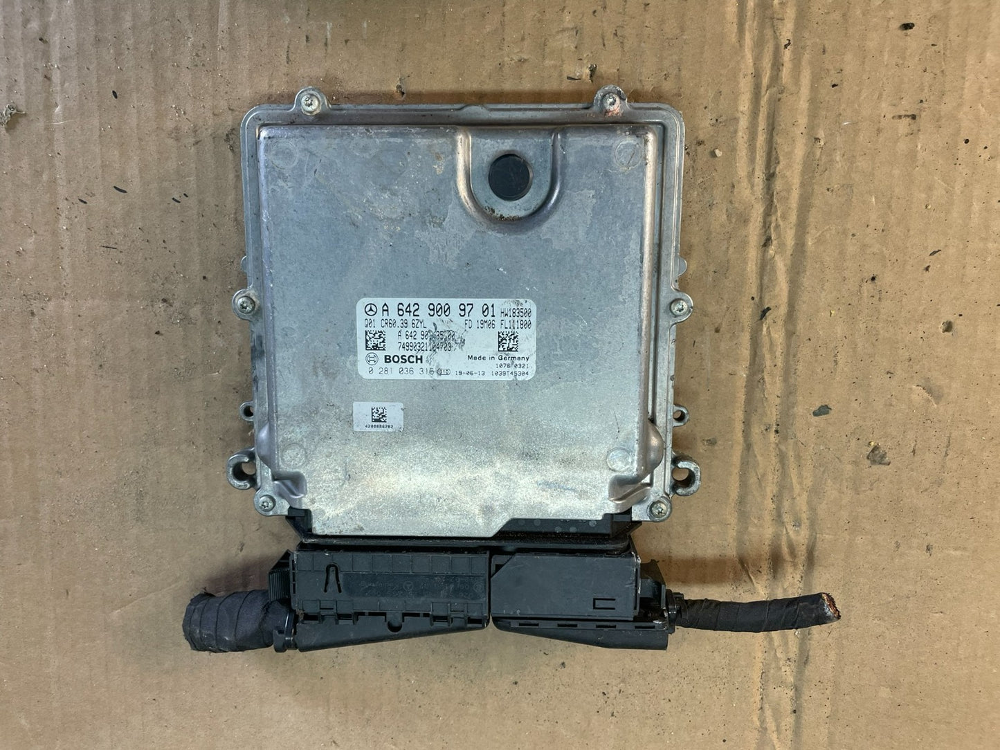 2010 to 2018 Mercedes Sprinter ECU ECM Engine Control Module Unit AC5379 DG0