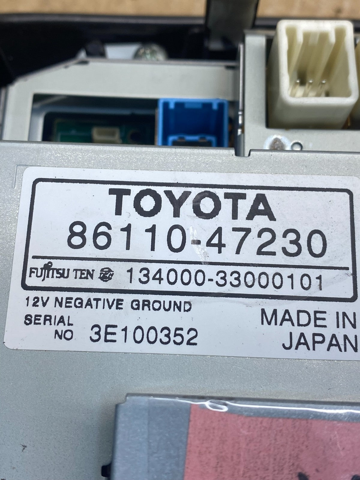 2006 to 2009 Toyota Prius Radio Stereo Receiver Screen Display AD1573 DW5