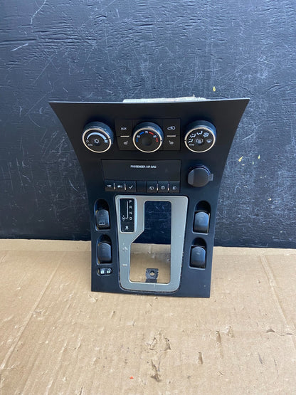 2007-2008 Suzuki XL-7 Center Console Climate Control Shifter Panel Trim AD21940