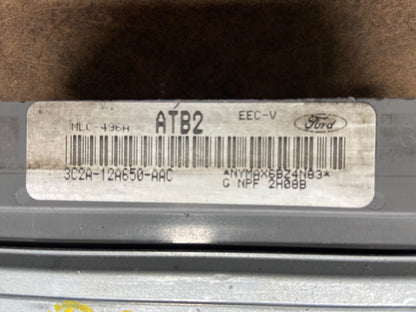 2003 Ford E-Series 4.6L Van Engine Control Computer 3C2A-12A650-AAC M5201 DG3
