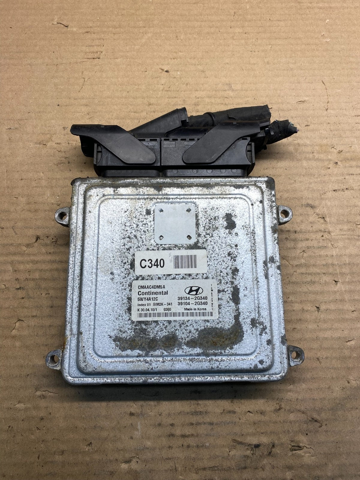 2010 2011 2012 Hyundai Santa Fe Engine Computer Ecu Pcm Ecm Pcu ae0160 DG0