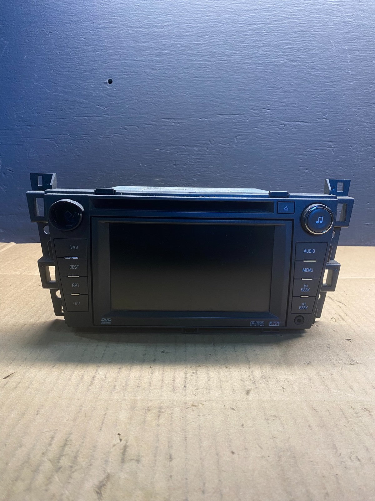 2008 to 2012 Cadillac SRX CTS Audio Radio Screen Display Player AB7448 DG0