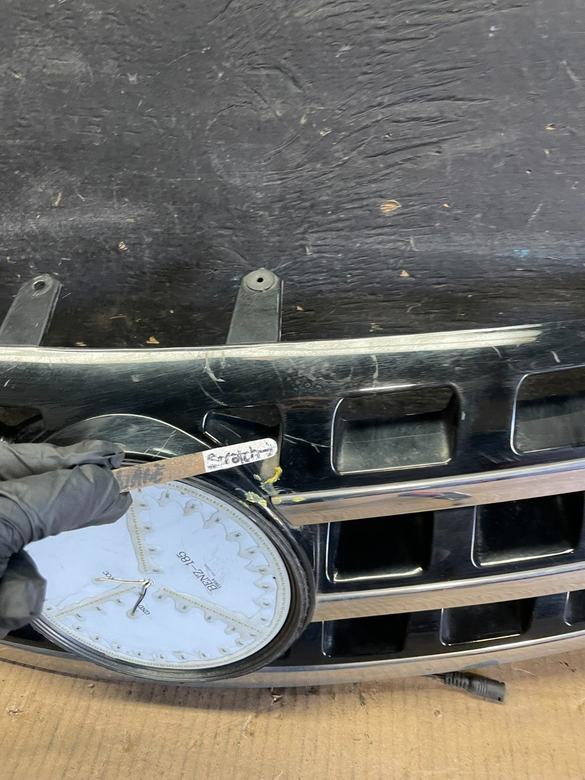 2006 2007 2008 Mercedes Benz ML350 ML550 Front Upper Grill Grille R5367 DG5