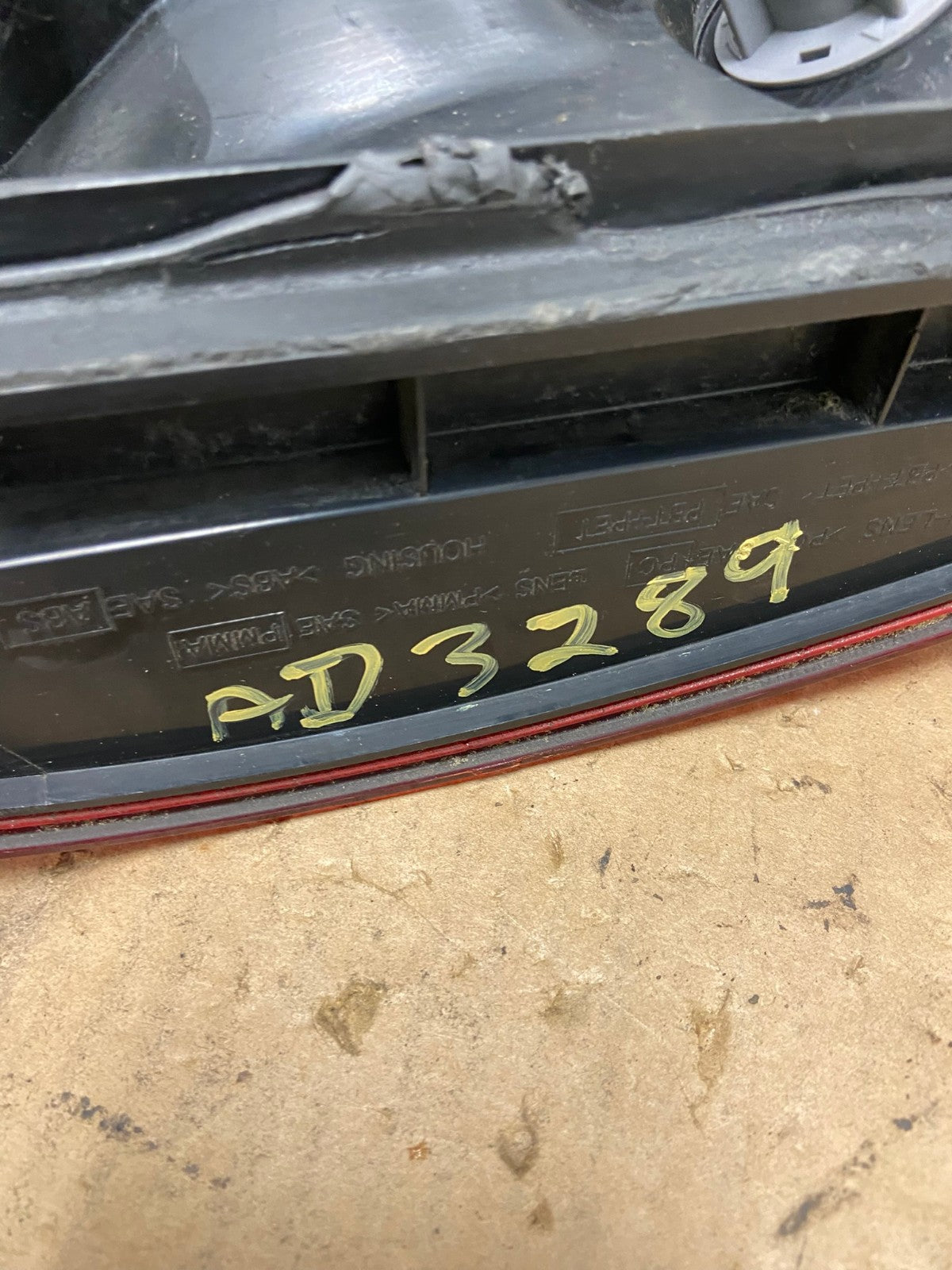 2004 2005 2006 Nissan Sentra Right Passenger Rh Side Tail Light AD3289 LK6