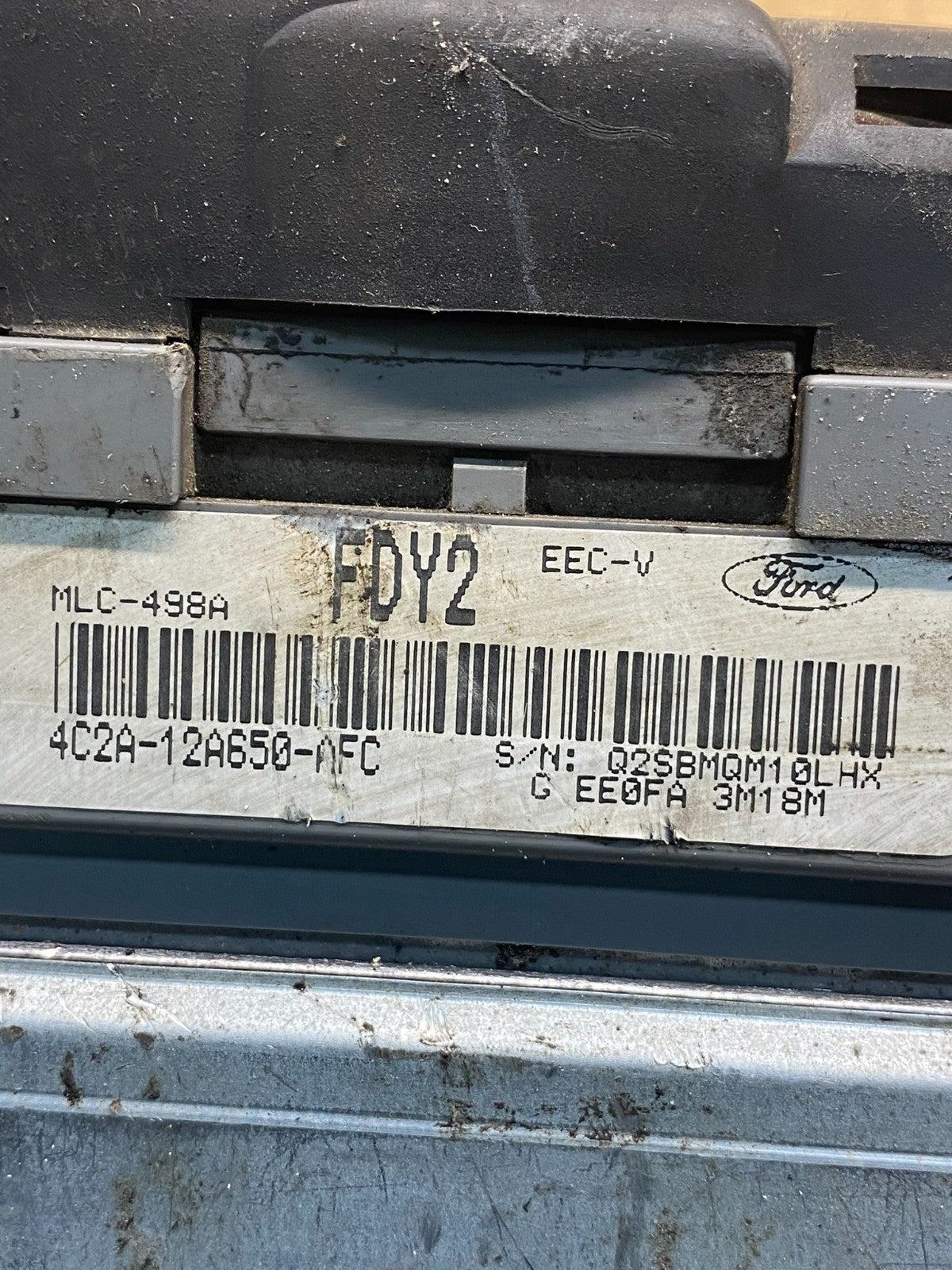 2004 Ford Van E250 E350 5.4L Engine Control Module Unit ECU AG9554 DW2