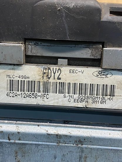 2004 Ford Van E250 E350 5.4L Engine Control Module Unit ECU AG9554 DW2