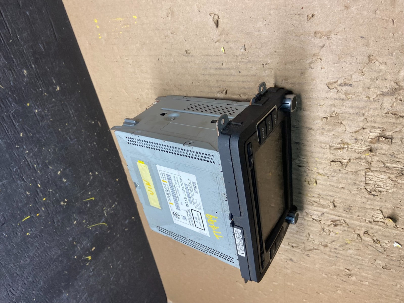 Volkswagen Navigation Radio Head Unit 1k0035180ac T1799 PS3
