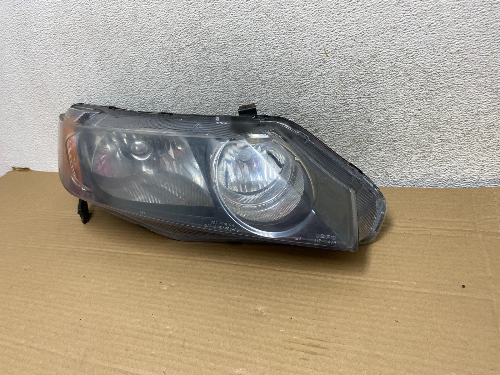 2006 2007 2008 Honda Civic Sedan Right Passenger Headlight Halogen AG8841 DW2