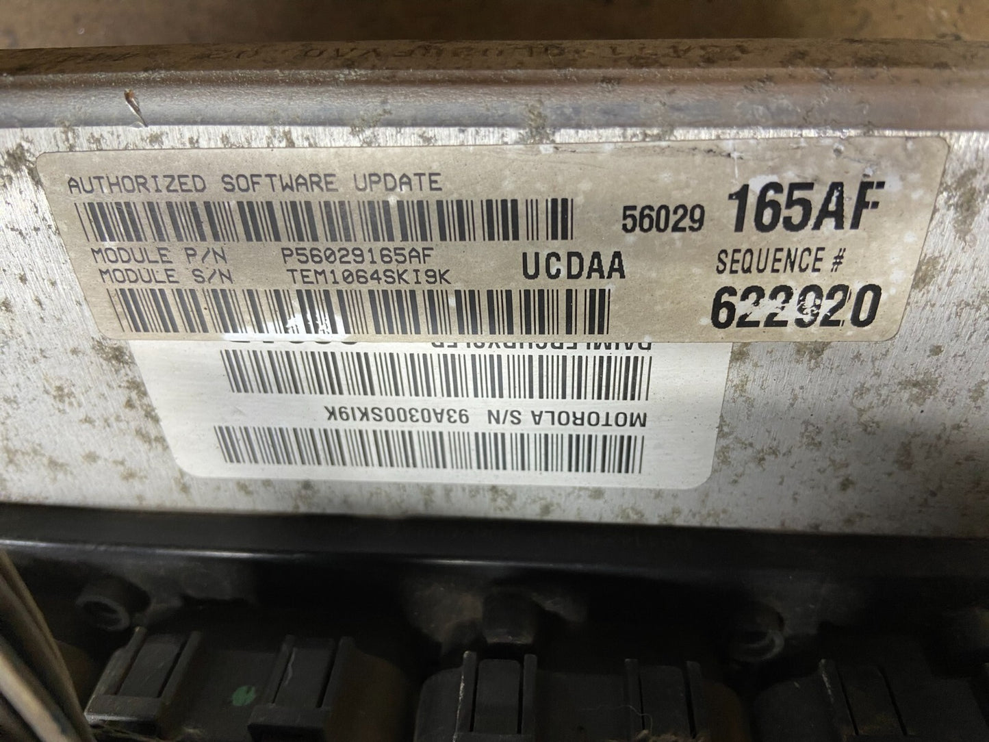 2004 Dodge RAM 1500 5.7L ECU ECM Engine Control Computer p56029165af N1664 DG2
