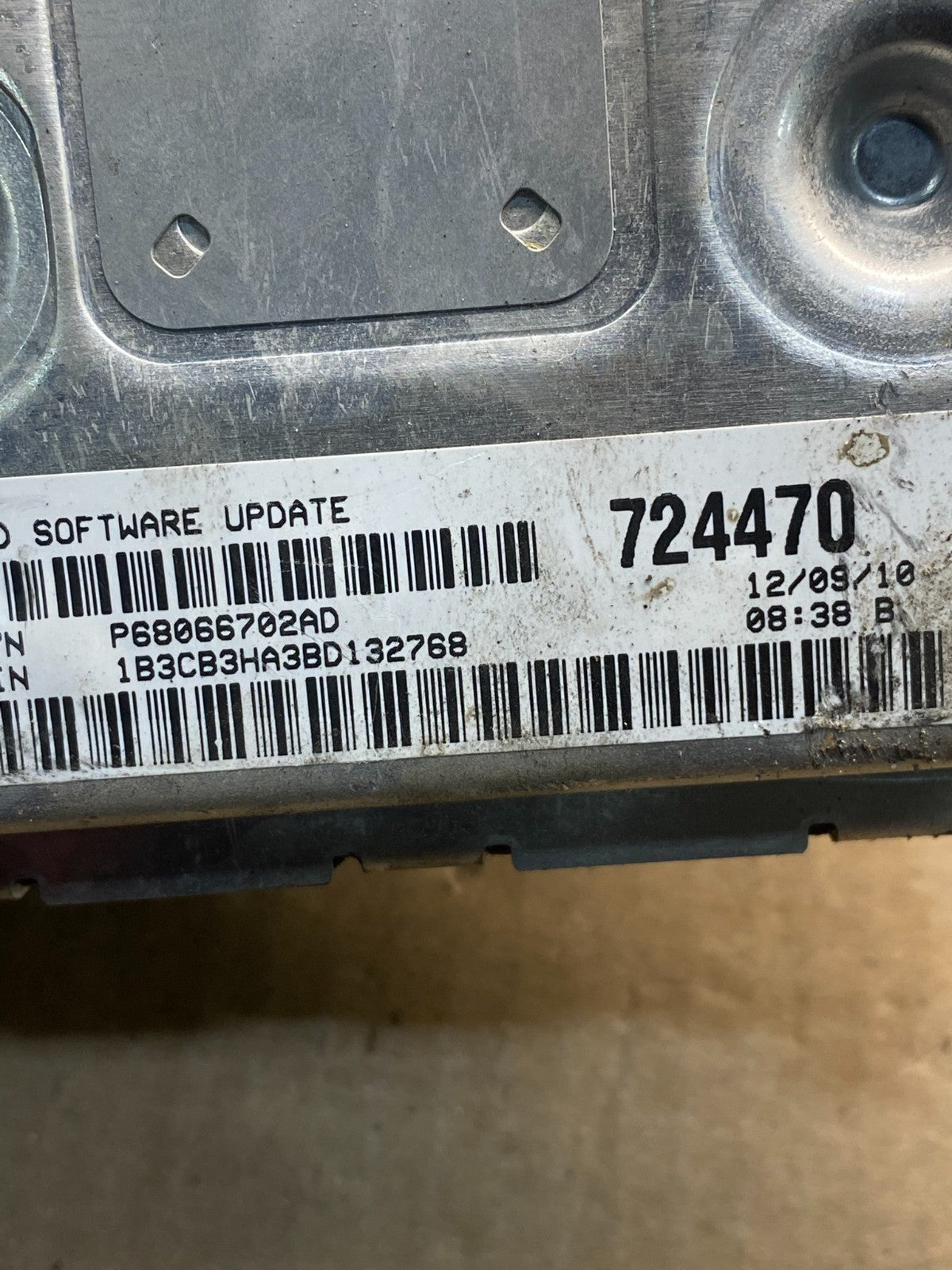 2011 Jeep Compass Patriot PCM ECM ECU Engine Computer Module AH3314 DW2