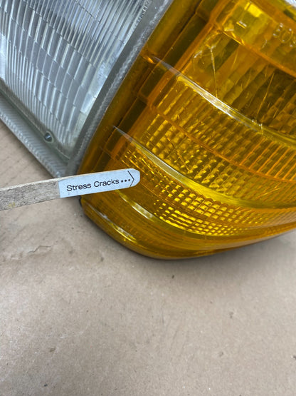1986 to 1991 Mercedes-benz W126 Left Driver Side Halogen Headlight AF3055 DW4