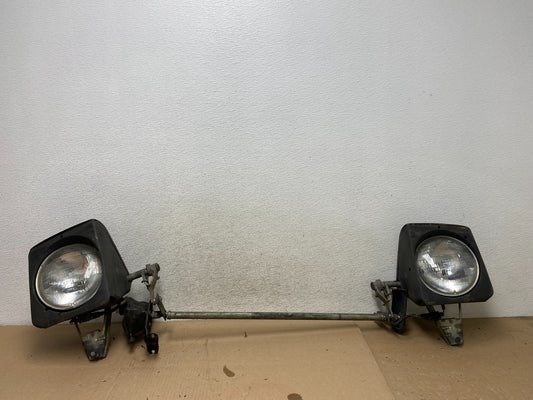 1983-1991 Porsche 944 Left+Right Set Headlights W/Motor, Buckets Frame AG6667 DG0