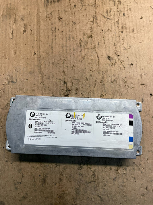 2008 - 2010 BMW 535i Bluetooth  Control Module Computer Telematics OEM T7050 DG0