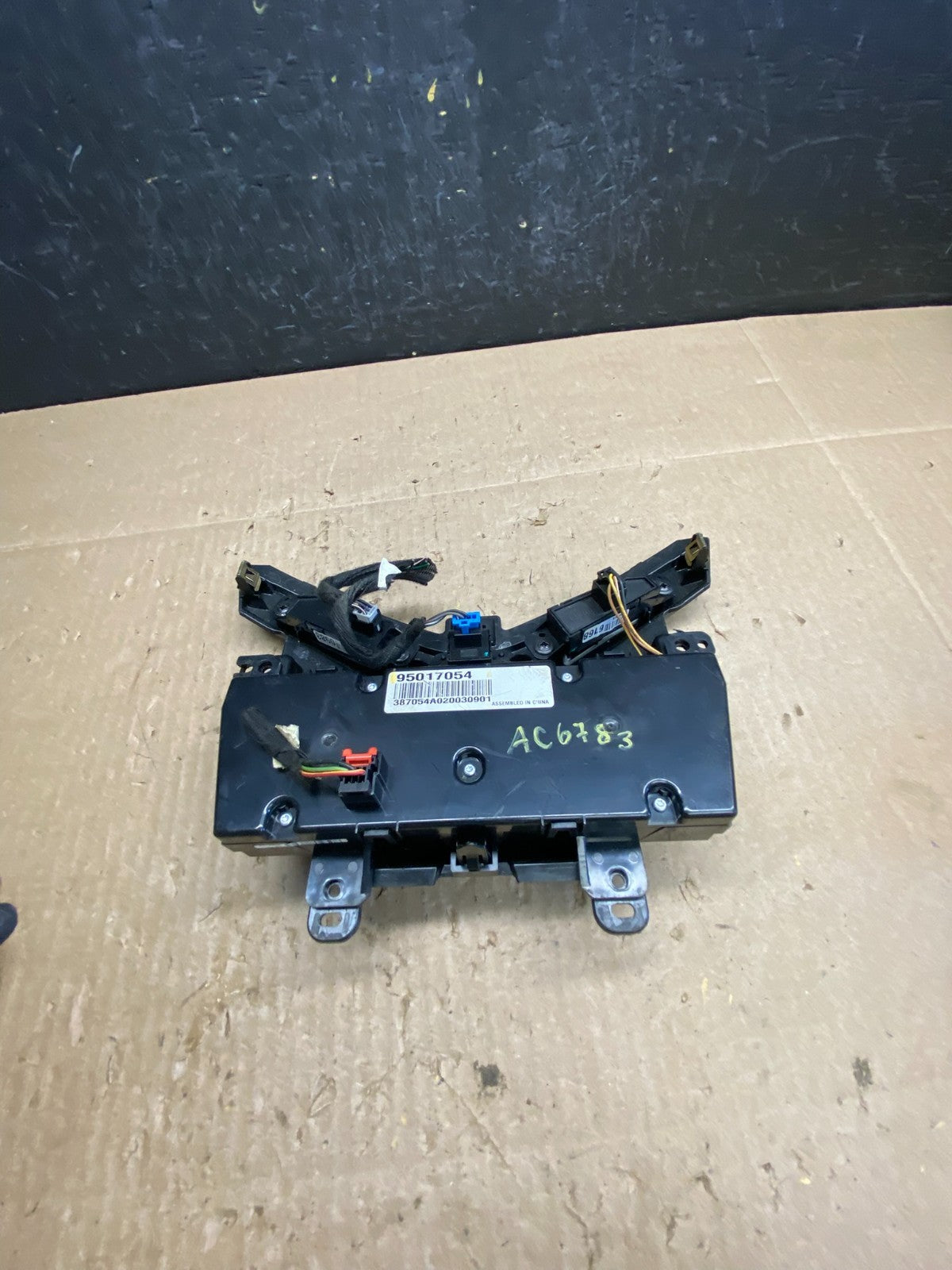 2012 - 2014 Chevrolet Cruze Climate Control A/C Panel AC6783 DG4