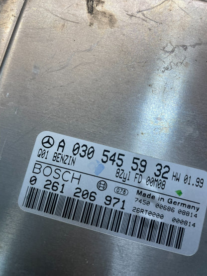 2000 to 2002 Mercedes CL500 ECU ECM Engine Control Module Unit OEM X8592 G3