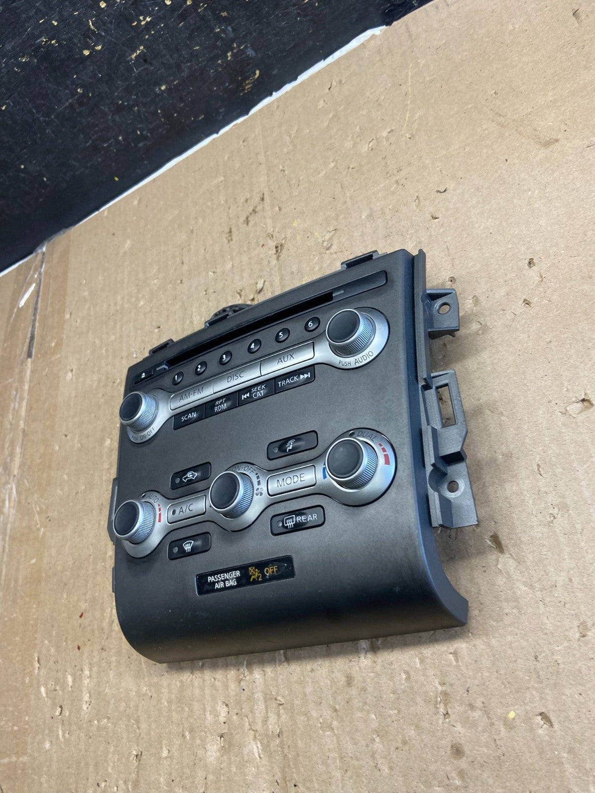 2011 - 2014 Nissan Murano AM FM Radio CD Climate Control Panel Oem AB2281 DG1