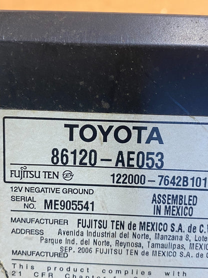 2004 to 2010 Toyota Sienna AM FM CD WMA Mp3 Radio Receiver ac8018 DG6