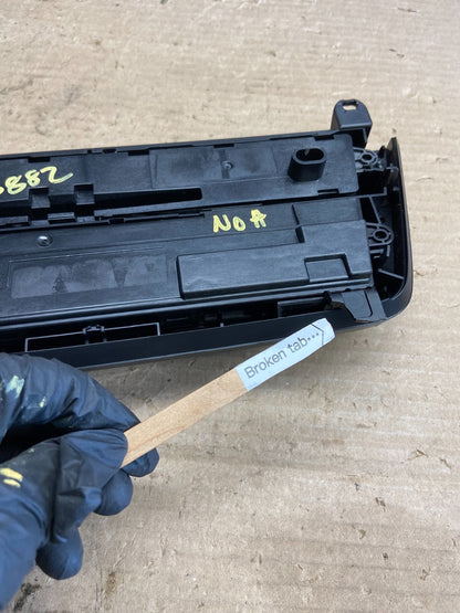 2012 - 2014 Bmw F30 320i 328i Radio Climate Control Panel AH3832 DG6