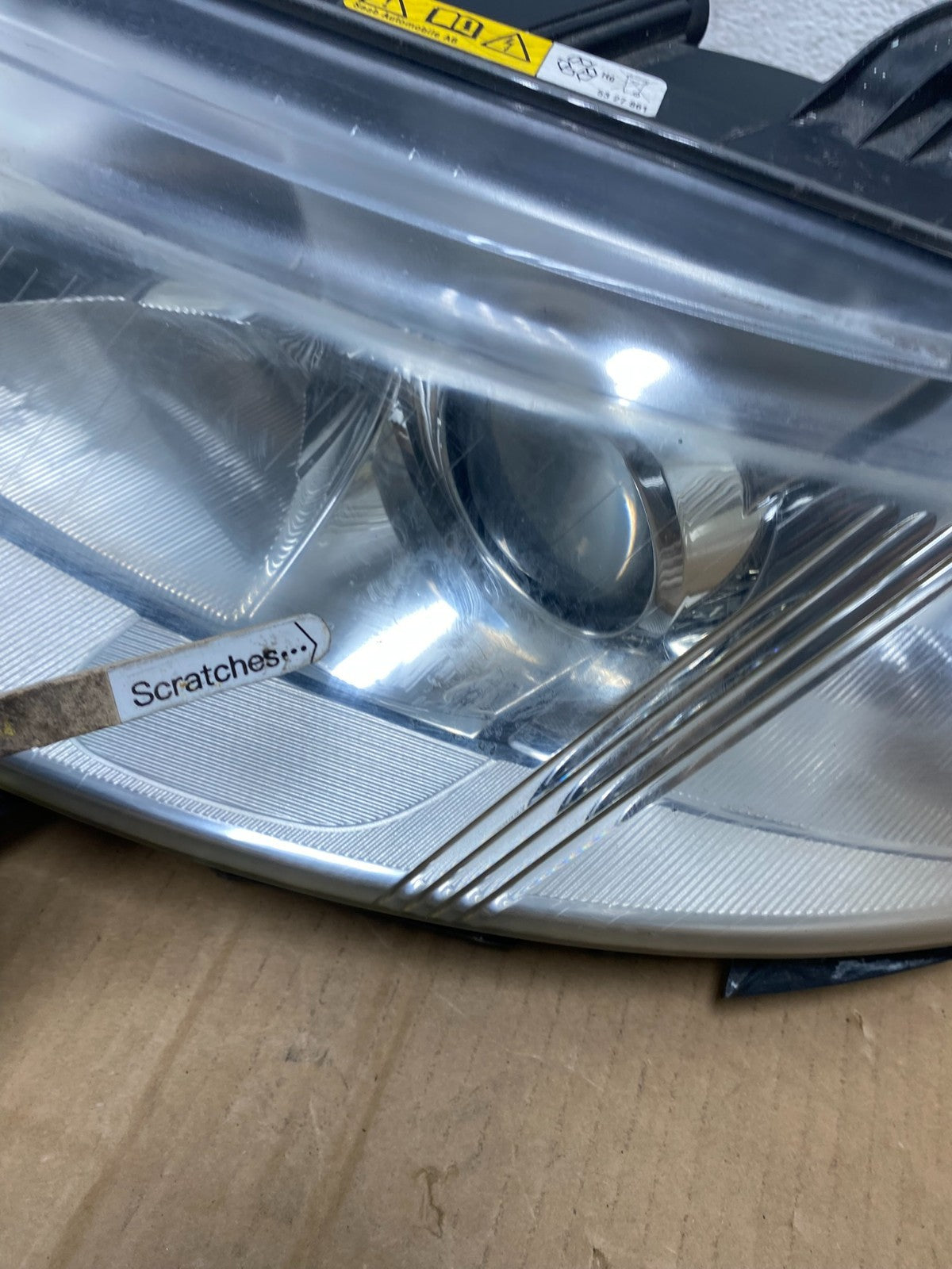 2003 2004 2005 2006 2007 Saab 9-3 Left Driver LH Headlight Xenon AD0757 DW3