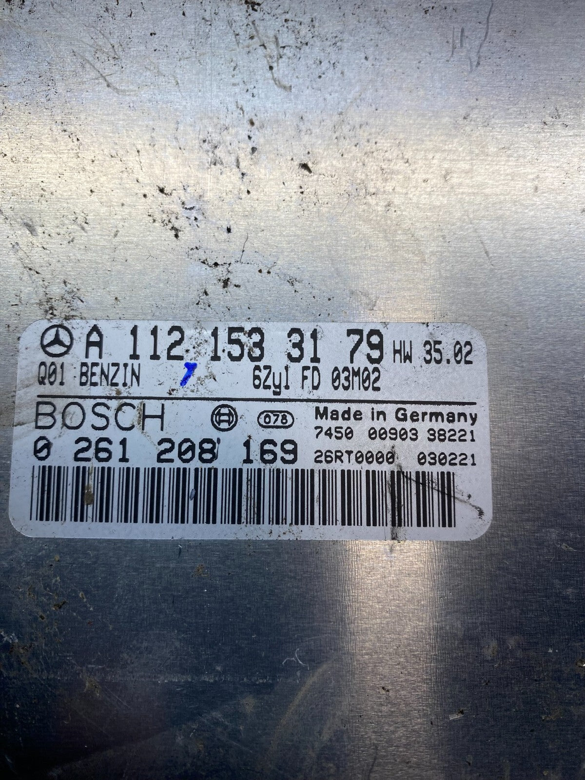 1999 to 2005 Mercedes E320 CLK320 Engine Control Unit ECU Module E5862 DG13