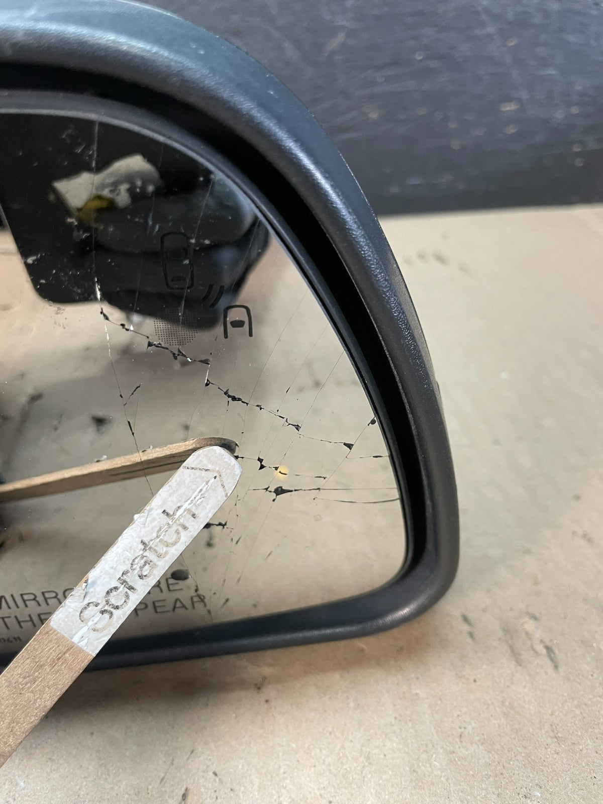 2011 to 2014 Ford Edge Right Passenger View Door Blind Spot Mirror AE0726 DW8