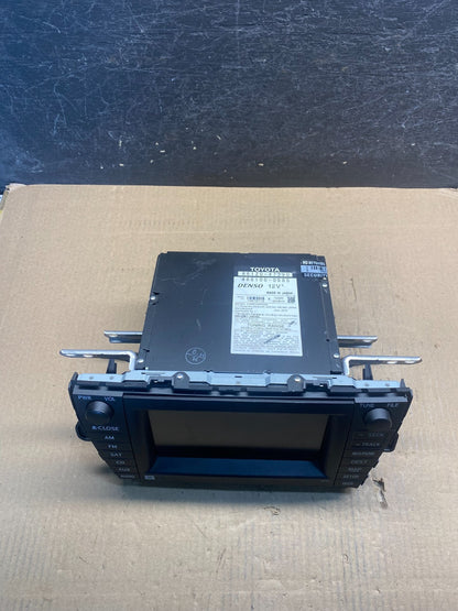 2010 to 2011 Toyota Prius Radio Stereo Receiver Aux CD Screen Player AH4787 DG3