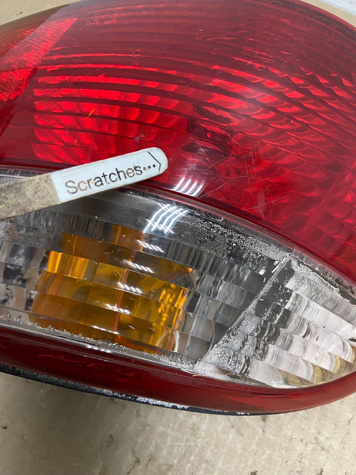 1998 to 2000 Honda Accord Sedan Tail light Left Driver LH Side AE9723 LK3