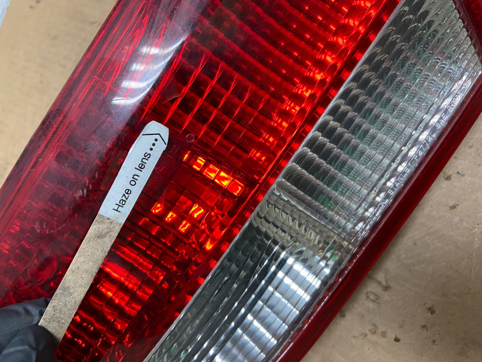 2003-2004 Honda Accord Sedan Left Driver LH Inner Tail Light AD3057 LK4