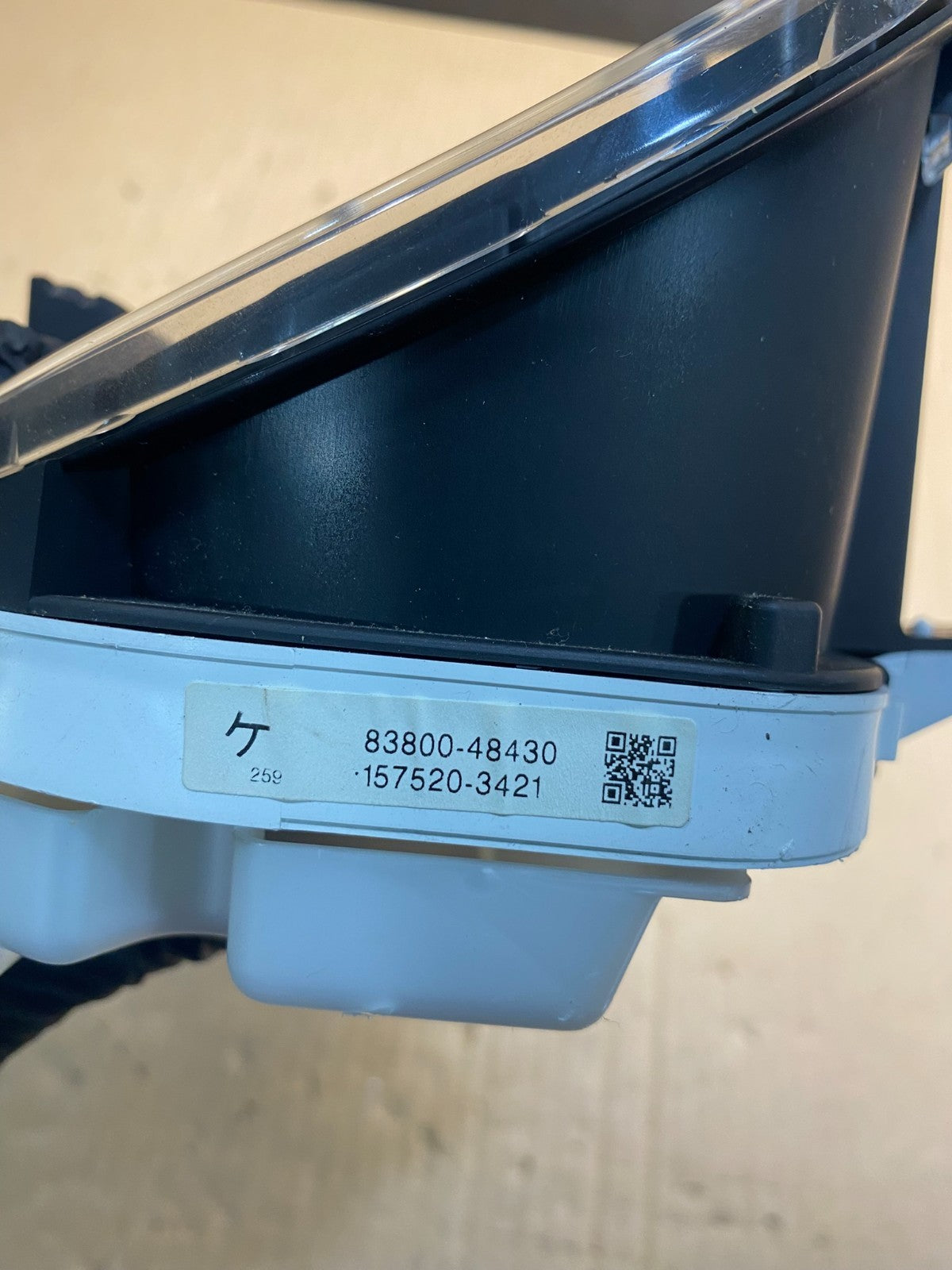 2004 to 2007 Toyota Highlander Speedometer Insrument Gauge Cluster AI4902 DG5